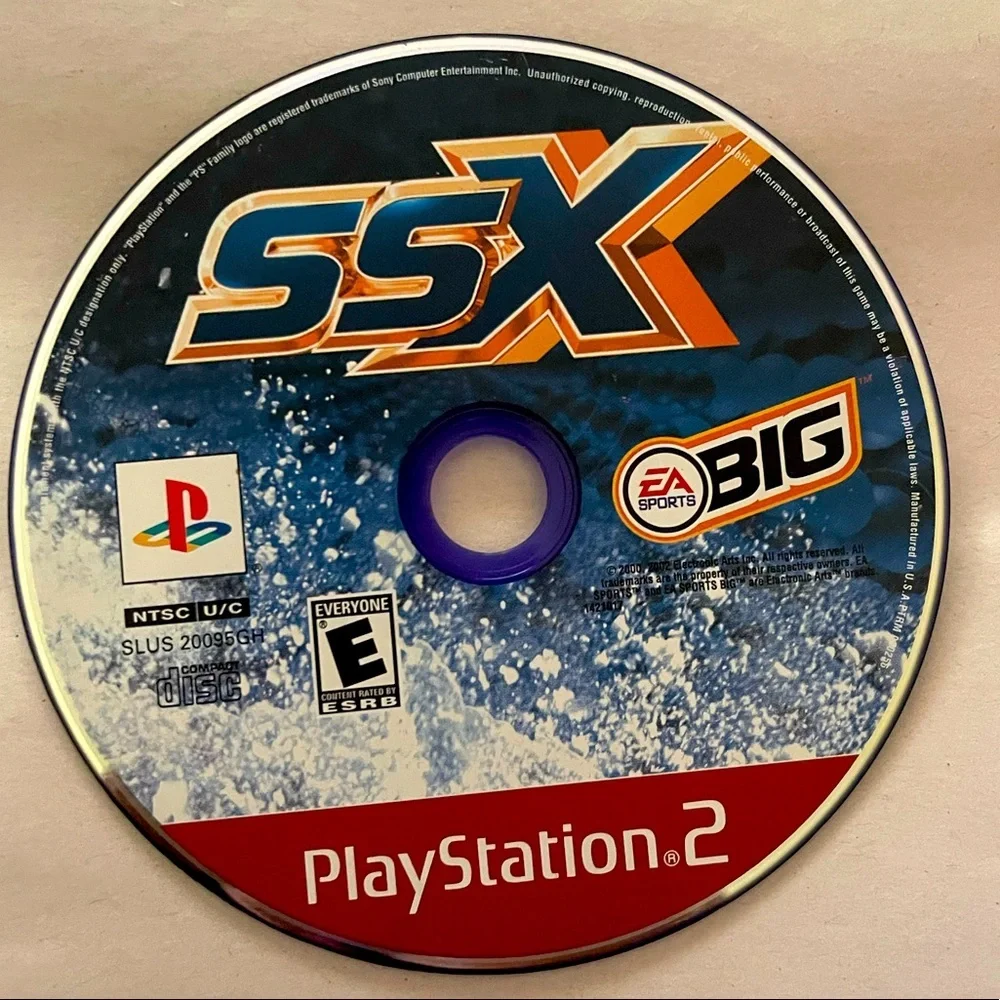 PlayStation 2 Video Game SSX Snowboarding